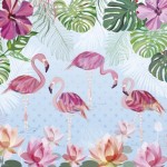 Puzzle   Turnowsky - Flamingos & Lilies