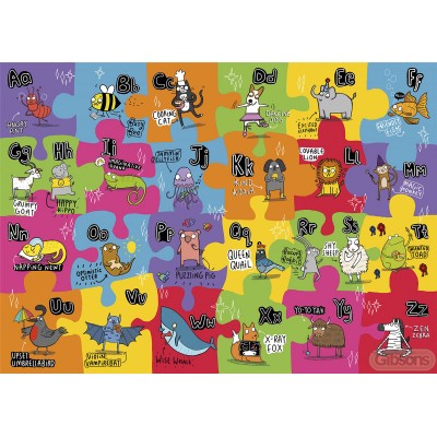 Puzzle Gibsons-G1052 XXL Teile - The Unusual Alphabet