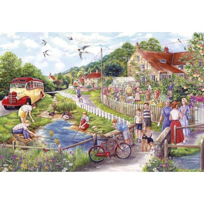 Puzzle Gibsons-G2711 XXL Teile - Summer by the Stream