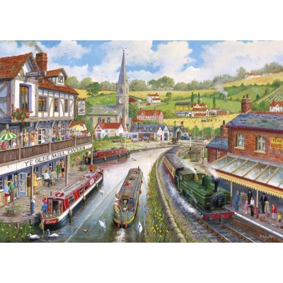 Puzzle Gibsons-G3528 XXL Teile - Ye Old Mill Tavern