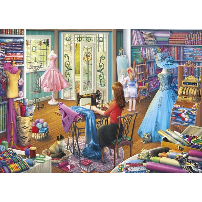Puzzle  Gibsons-G3543 XL Teile - Dressmaker's Daughter