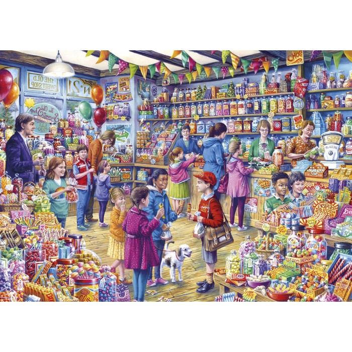 Puzzle  Gibsons-G3545 XL Teile - The Old Sweet Shop