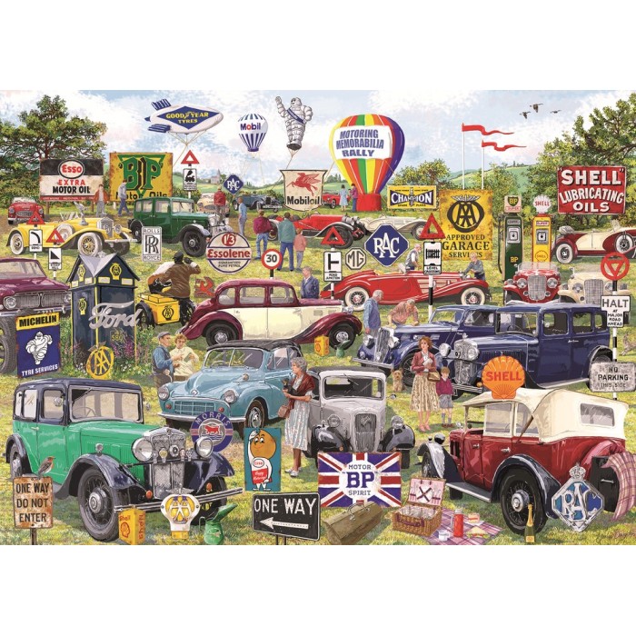 Puzzle Gibsons-G6306 Motoring Memorabilia