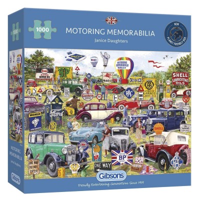 Puzzle Gibsons-G6306 Motoring Memorabilia