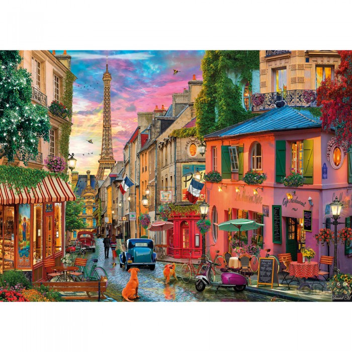 Puzzle Gibsons-G6329 Sunset Over Paris