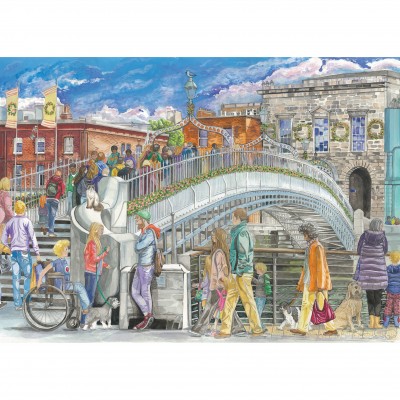 Puzzle Gibsons-G6350 Ha'penny Bridge