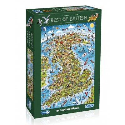 Puzzle Gibsons-G7096 Best of British
