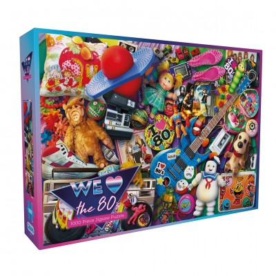 Puzzle Gibsons-G7145 Wir Lieben Die 80Er Jahre