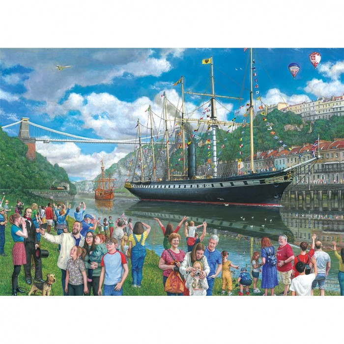 Puzzle Gibsons-G7149 Ss Great Britain: Eine Imaginäre Odyssee