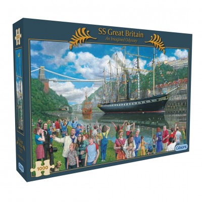 Puzzle Gibsons-G7149 Ss Great Britain: Eine Imaginäre Odyssee