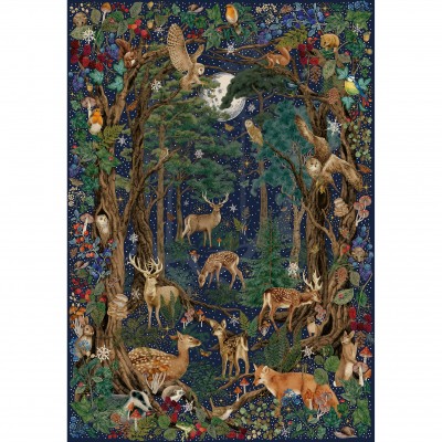 Puzzle Gibsons-G7211 Die Kunstakte: In Den Wald