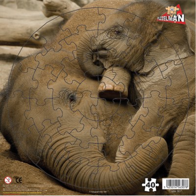 Puzzle PuzzelMan-307 Elefantenjunge