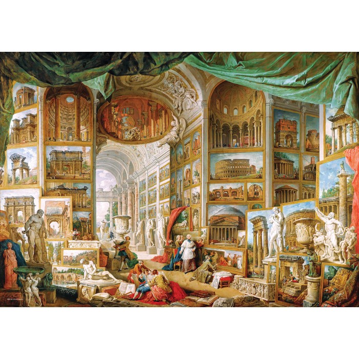 Puzzle   Ansichten des Antiken Rom von Paolo Pannini