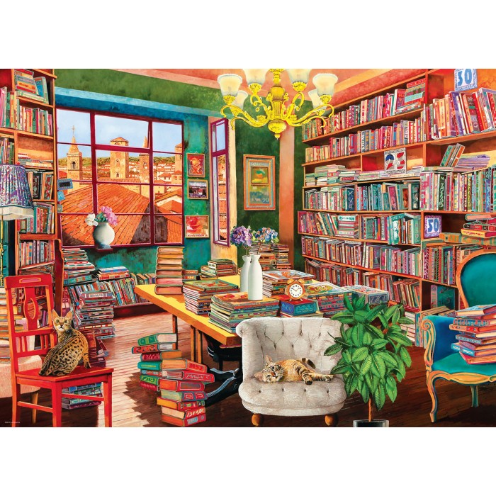 Puzzle   Die alte Bibliothek