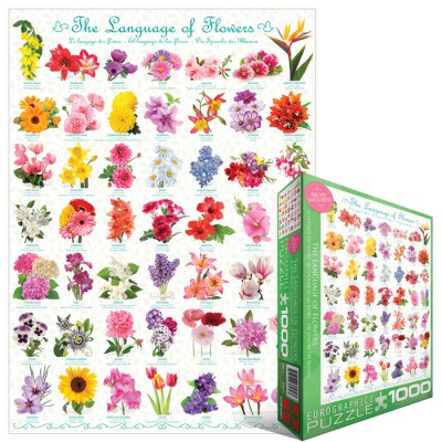 Puzzle Eurographics-6000-0579 Die Blumensprache