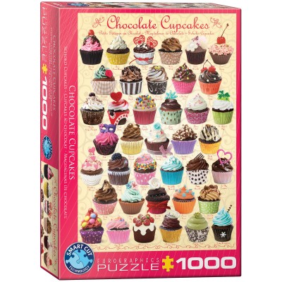 Puzzle Eurographics-6000-0587 Shokoladen Cupcakes