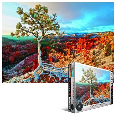 Puzzle Eurographics-6000-0692 Sonnenaufgang im Winter