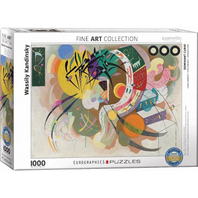Puzzle Eurographics-6000-0839 Wassily Kandinsky - Dominante Kurve