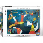 Puzzle  Eurographics-6000-0859 Joan Miro - Hirondelle Amour