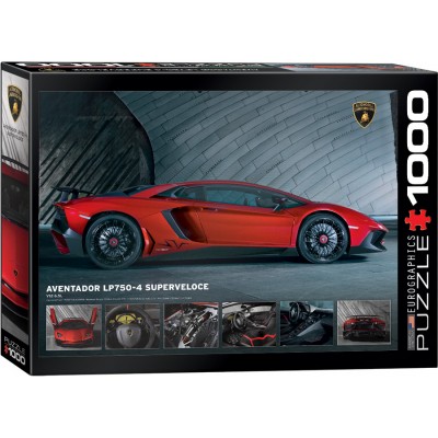 Puzzle Eurographics-6000-0871 Lamborghini Aventador 750-4 SV