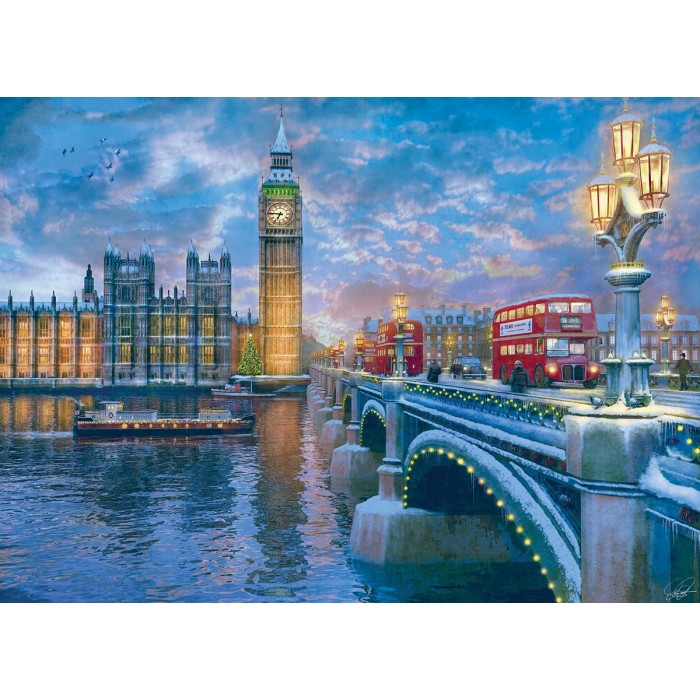 Puzzle Eurographics-6000-0916 Dominic Davison: Christmas Eve in London