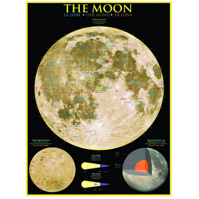 Puzzle  Eurographics-6000-1007 Der Mond