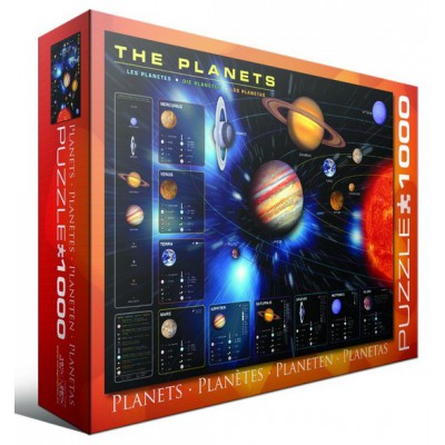 Puzzle Eurographics-6000-1009 Planeten