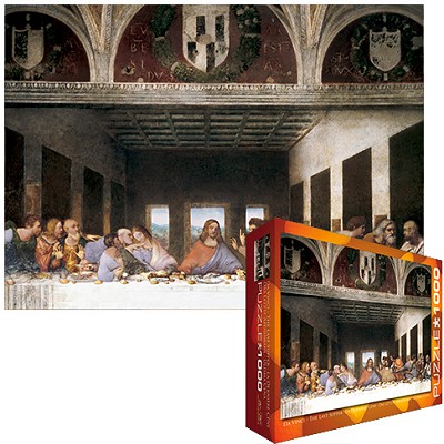 Puzzle Eurographics-6000-1320 Leonrado da Vinci: Das letzte Abendmahl