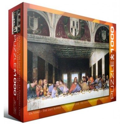 Puzzle Eurographics-6000-1320 Leonrado da Vinci: Das letzte Abendmahl