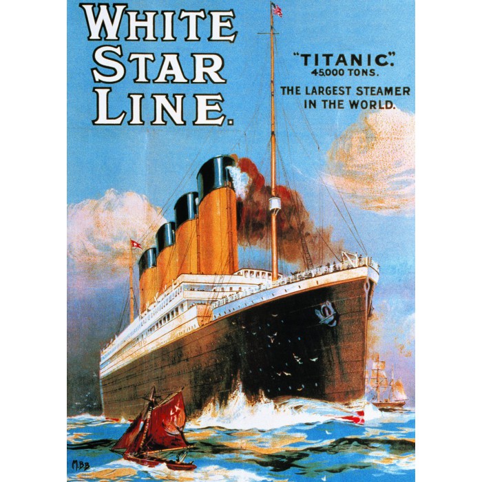 Puzzle Eurographics-6000-1333 Titanic