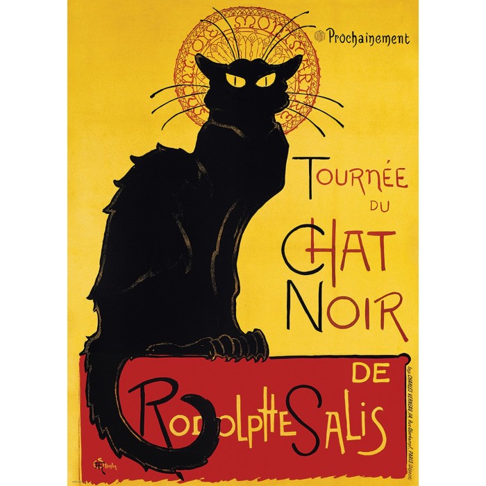 Puzzle  Eurographics-6000-1399 Tournée du Chat Noir