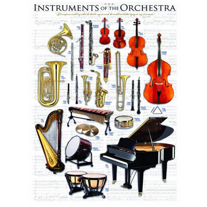 Puzzle Eurographics-6000-1410 Musikinstrumente