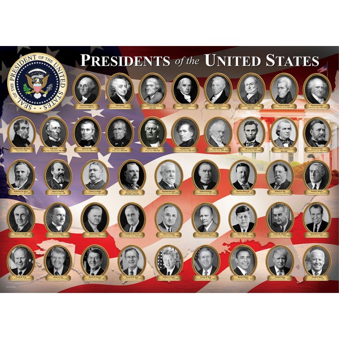 Puzzle Eurographics-6000-1432 Presidents of the USA
