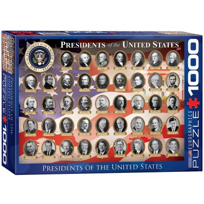 Puzzle Eurographics-6000-1432 Presidents of the USA