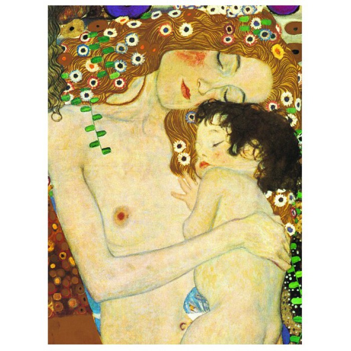 Gustav Klimt: Die drei Lebensalter (Detail)