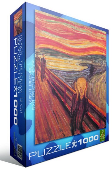 Puzzle Eurographics-6000-4489 Munch: Der Schrei