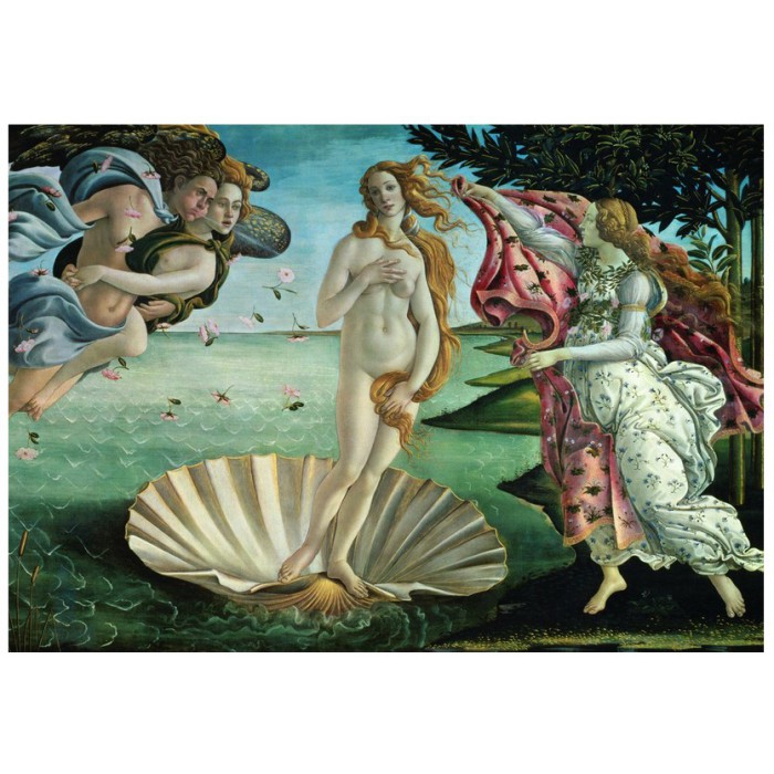 Puzzle Eurographics-6000-5001 Botticelli: Die Geburt der Venus