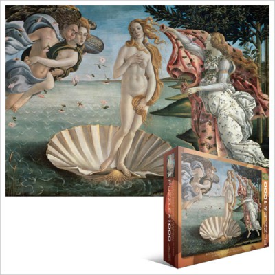 Puzzle Eurographics-6000-5001 Botticelli: Die Geburt der Venus