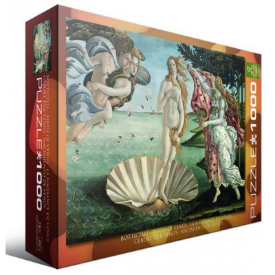 Puzzle Eurographics-6000-5001 Botticelli: Die Geburt der Venus