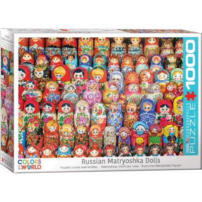 Puzzle Eurographics-6000-5420 Russische Matryoschka Puppen