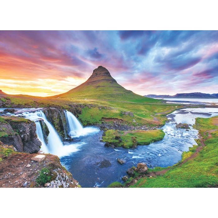Puzzle  Eurographics-6000-5642 Island Kirkjufell Berg