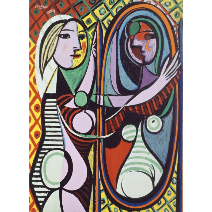 Pablo Picasso - Mädchen vor dem Spiegel