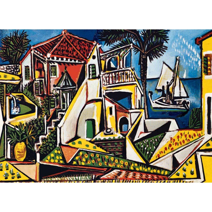 Pablo Picasso - Mediterrane Landschaft