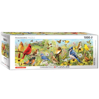 Puzzle Eurographics-6010-5338 Vögel im Garten