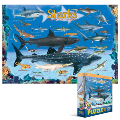 Puzzle Eurographics-6100-0079 Haie