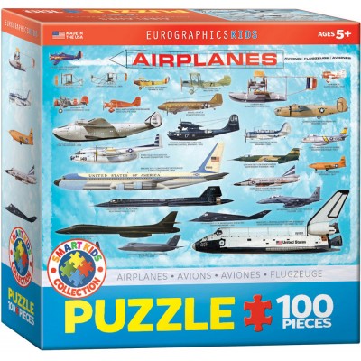 Puzzle Eurographics-6100-0086 Flugzeuge