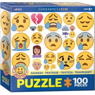 Eurographics-6100-0867 Emojipuzzle - Traurigkeit