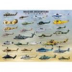 Puzzle  Eurographics-6500-0088 XXL Teile - Military Helicopter