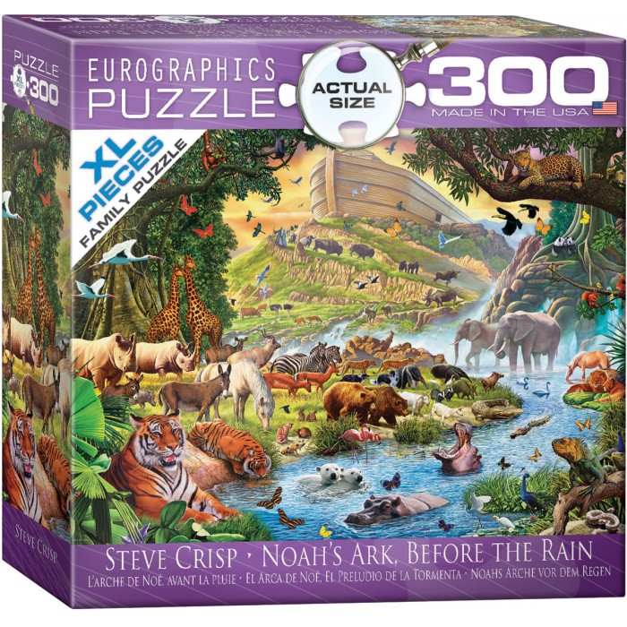 XXL Teile - Familiy Puzzle: Steve Crisp - Noah's Ark Before the Rain