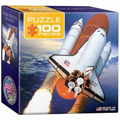 Eurographics-8104-0678 Mini Puzzle - Space Shuttle Atlantis